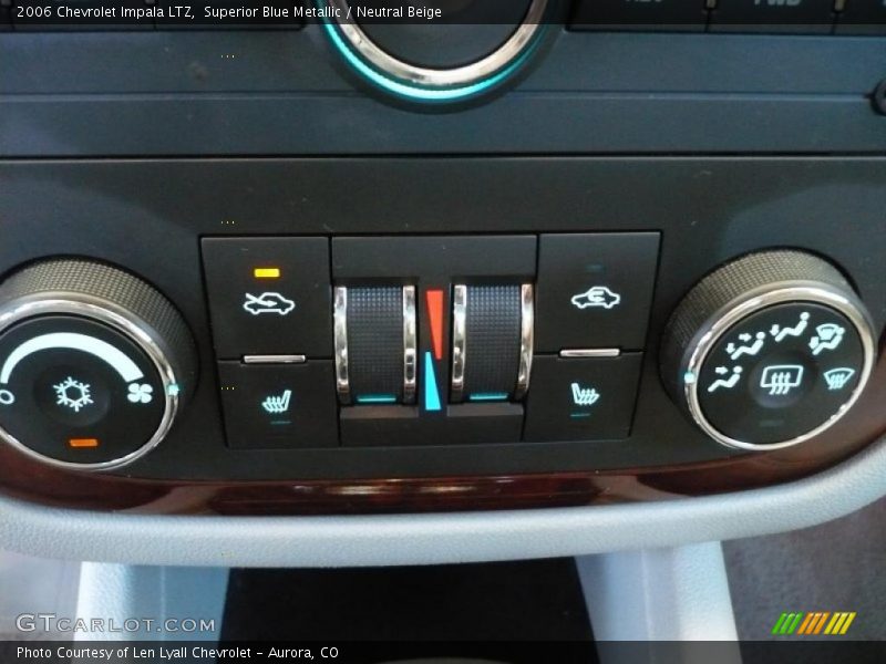 Superior Blue Metallic / Neutral Beige 2006 Chevrolet Impala LTZ