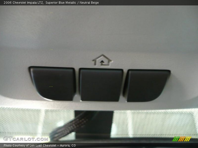 Superior Blue Metallic / Neutral Beige 2006 Chevrolet Impala LTZ