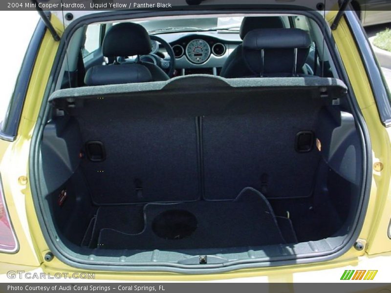 Liquid Yellow / Panther Black 2004 Mini Cooper Hardtop
