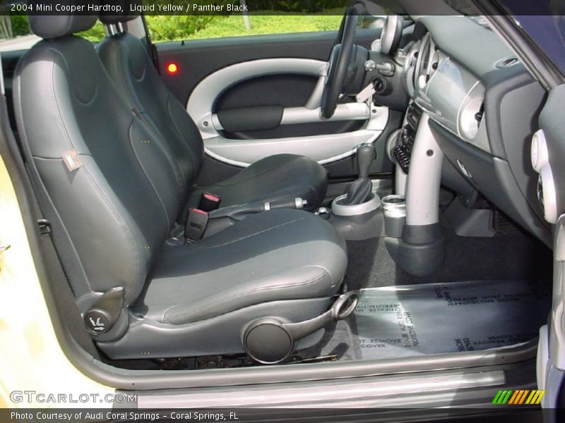 Liquid Yellow / Panther Black 2004 Mini Cooper Hardtop