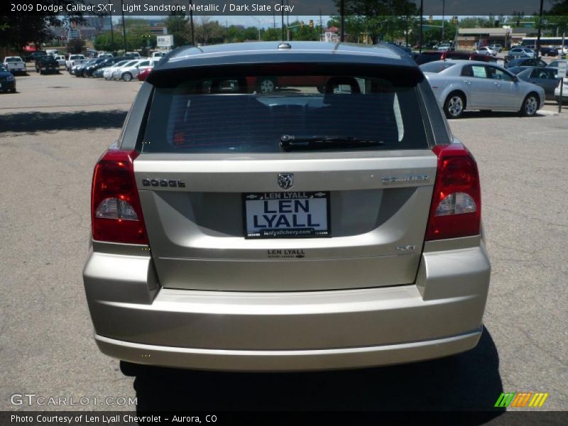 Light Sandstone Metallic / Dark Slate Gray 2009 Dodge Caliber SXT