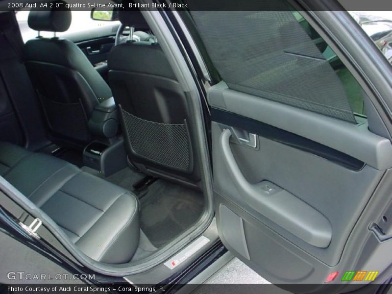 Brilliant Black / Black 2008 Audi A4 2.0T quattro S-Line Avant