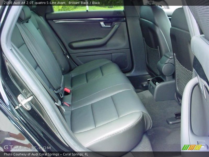 Brilliant Black / Black 2008 Audi A4 2.0T quattro S-Line Avant