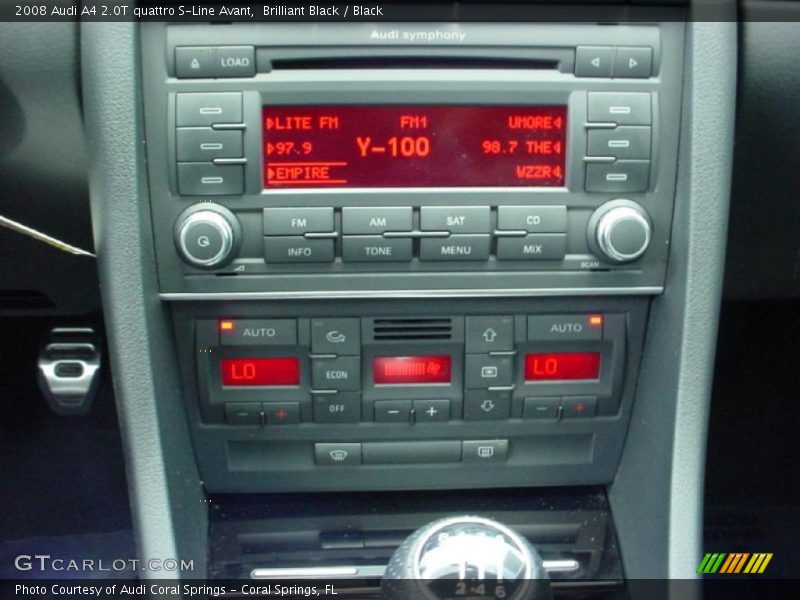 Brilliant Black / Black 2008 Audi A4 2.0T quattro S-Line Avant