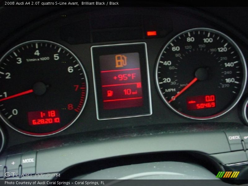 Brilliant Black / Black 2008 Audi A4 2.0T quattro S-Line Avant