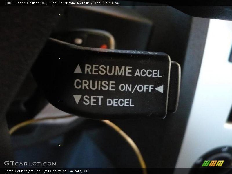 Light Sandstone Metallic / Dark Slate Gray 2009 Dodge Caliber SXT