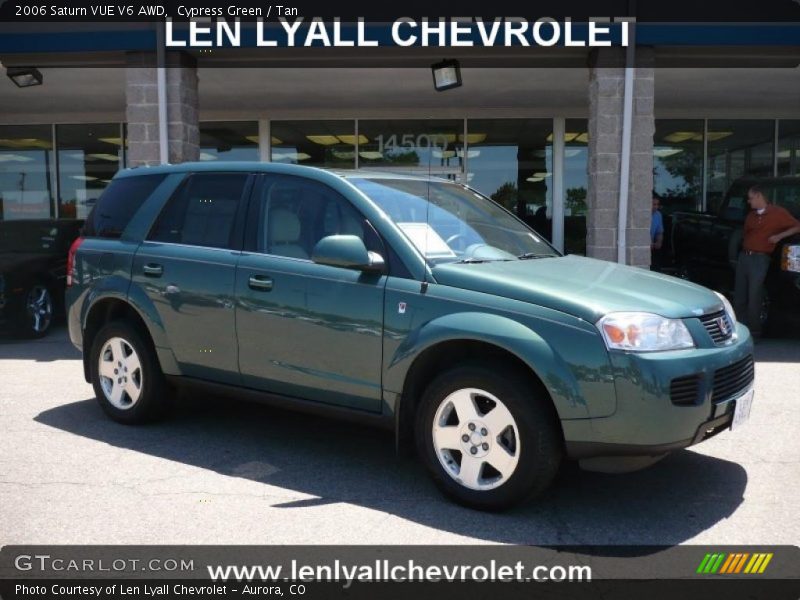 Cypress Green / Tan 2006 Saturn VUE V6 AWD