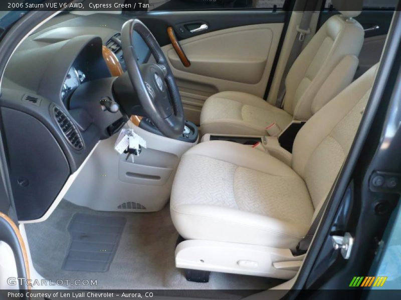 Cypress Green / Tan 2006 Saturn VUE V6 AWD