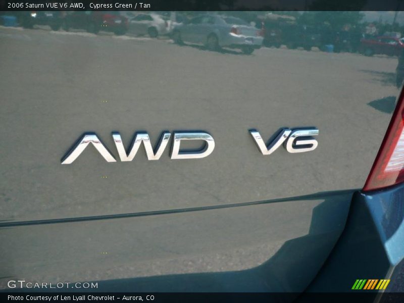 Cypress Green / Tan 2006 Saturn VUE V6 AWD