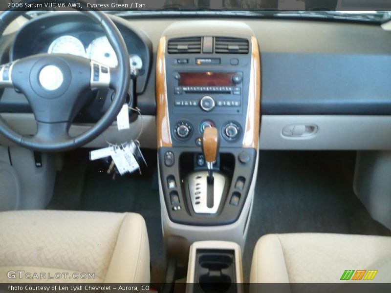 Cypress Green / Tan 2006 Saturn VUE V6 AWD