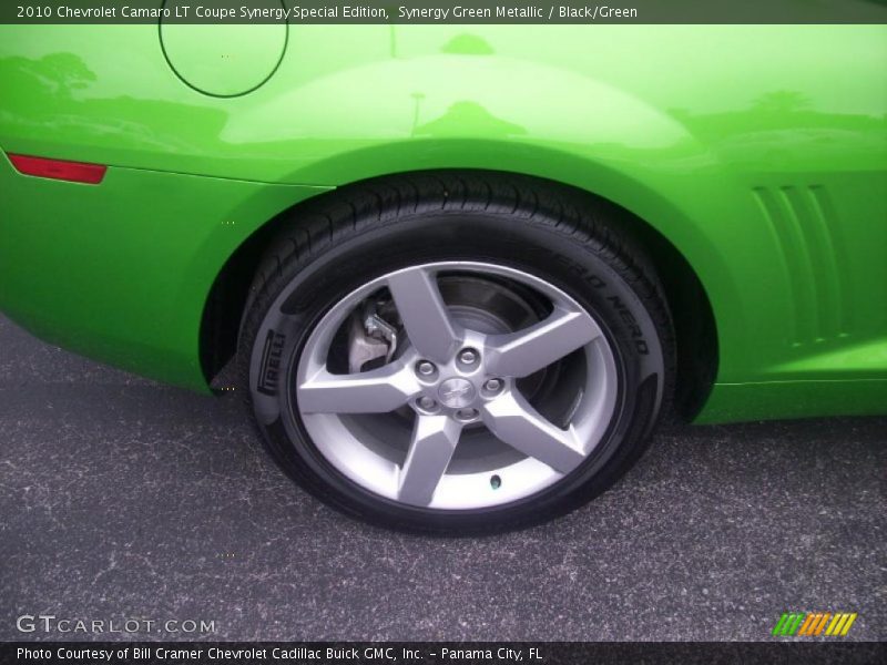 Synergy Green Metallic / Black/Green 2010 Chevrolet Camaro LT Coupe Synergy Special Edition