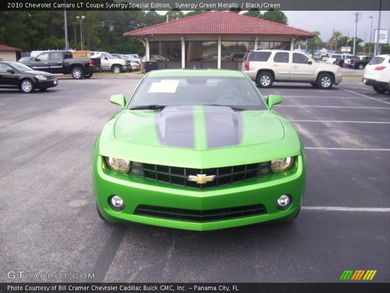 Synergy Green Metallic / Black/Green 2010 Chevrolet Camaro LT Coupe Synergy Special Edition