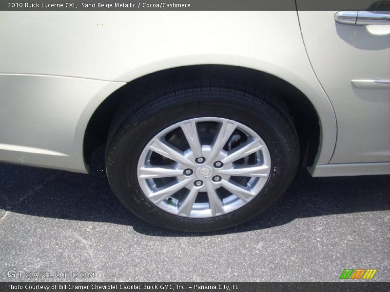 Sand Beige Metallic / Cocoa/Cashmere 2010 Buick Lucerne CXL