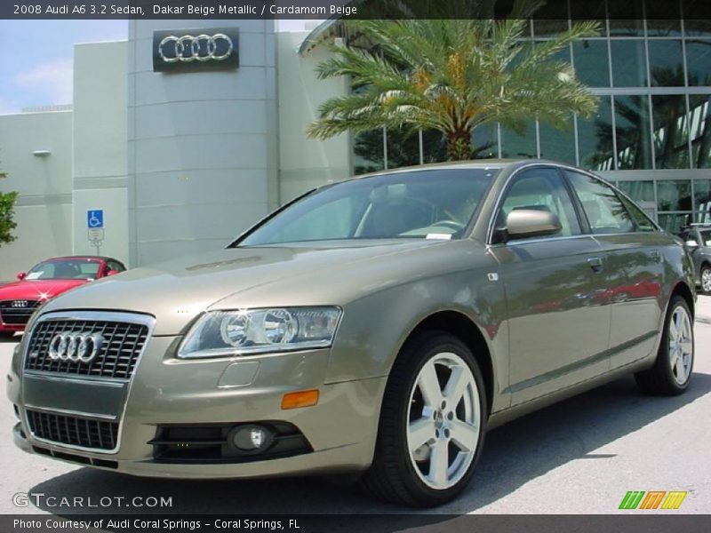 Dakar Beige Metallic / Cardamom Beige 2008 Audi A6 3.2 Sedan