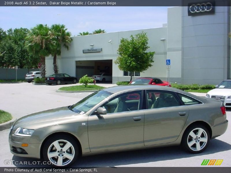 Dakar Beige Metallic / Cardamom Beige 2008 Audi A6 3.2 Sedan