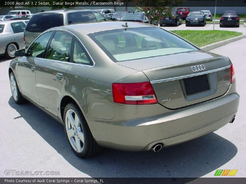 Dakar Beige Metallic / Cardamom Beige 2008 Audi A6 3.2 Sedan