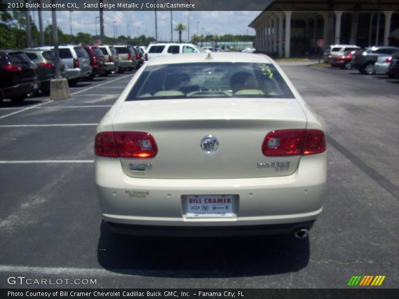 Sand Beige Metallic / Cocoa/Cashmere 2010 Buick Lucerne CXL