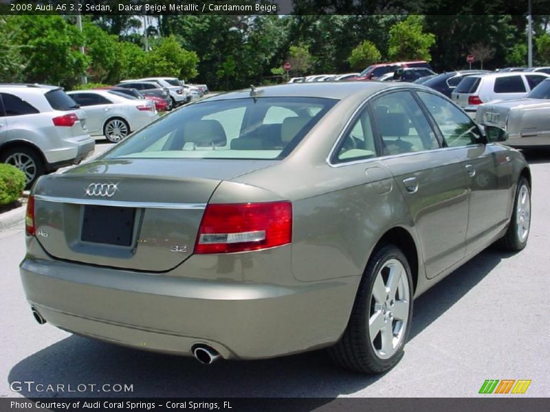 Dakar Beige Metallic / Cardamom Beige 2008 Audi A6 3.2 Sedan