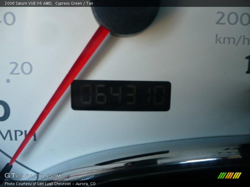 Cypress Green / Tan 2006 Saturn VUE V6 AWD