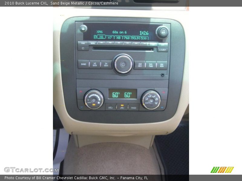 Sand Beige Metallic / Cocoa/Cashmere 2010 Buick Lucerne CXL