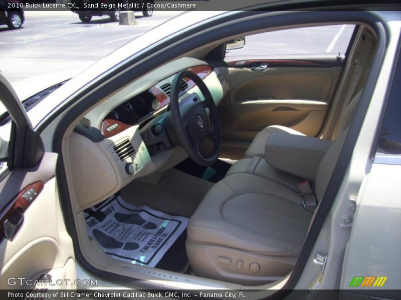 Sand Beige Metallic / Cocoa/Cashmere 2010 Buick Lucerne CXL