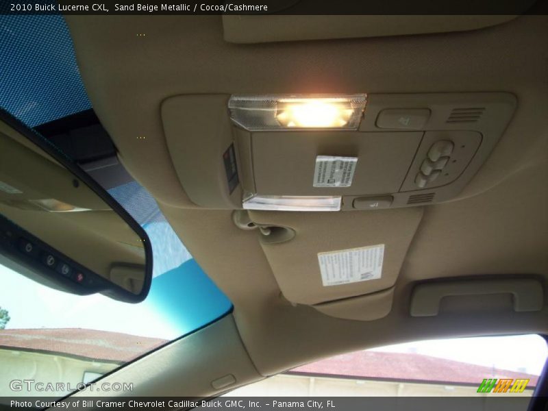 Sand Beige Metallic / Cocoa/Cashmere 2010 Buick Lucerne CXL