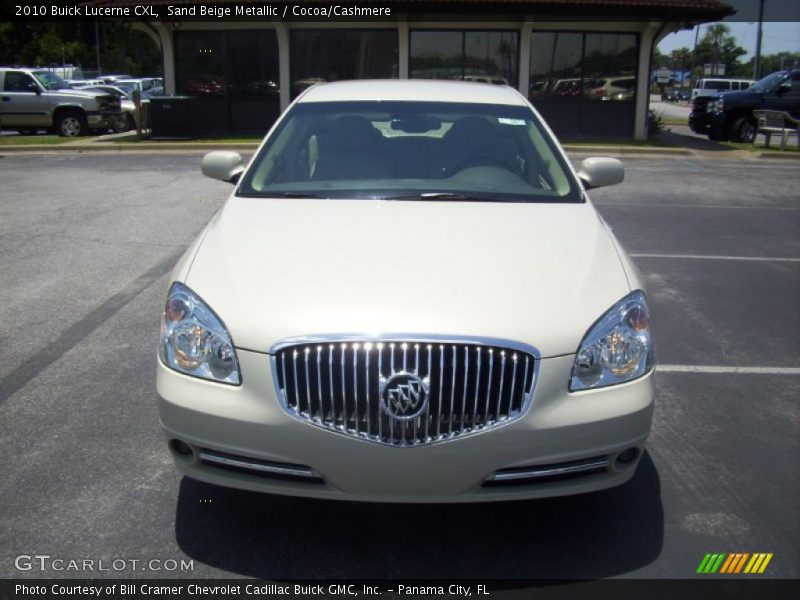 Sand Beige Metallic / Cocoa/Cashmere 2010 Buick Lucerne CXL