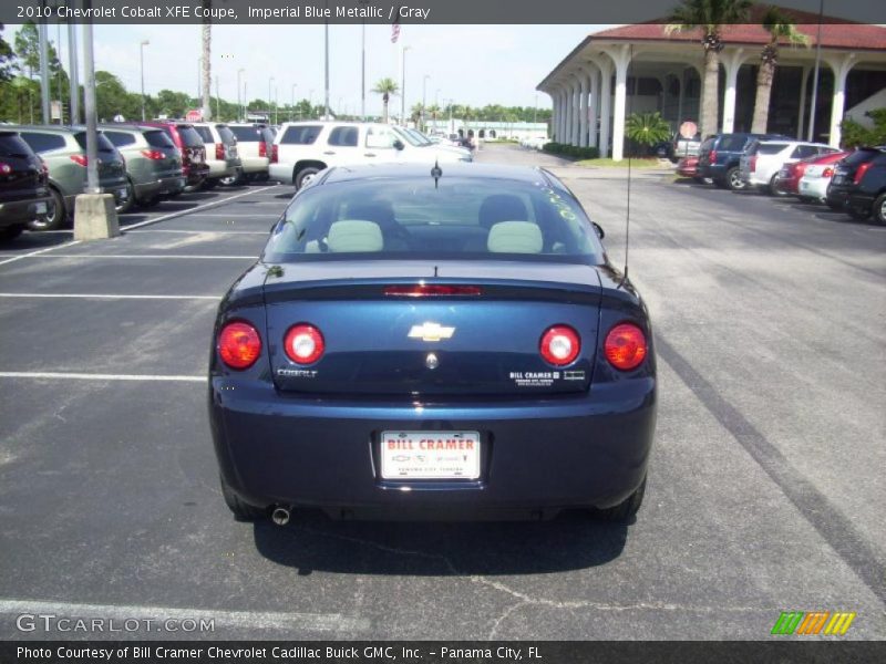 Imperial Blue Metallic / Gray 2010 Chevrolet Cobalt XFE Coupe