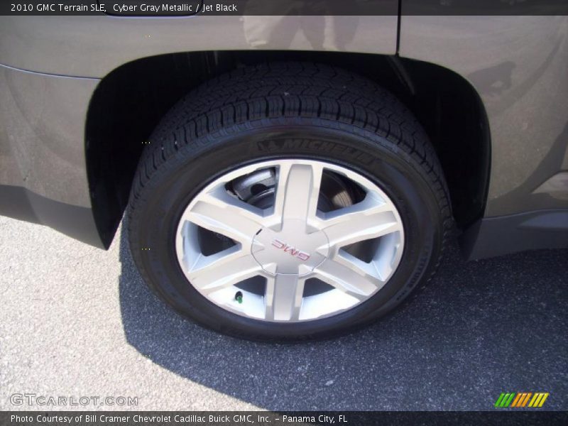Cyber Gray Metallic / Jet Black 2010 GMC Terrain SLE