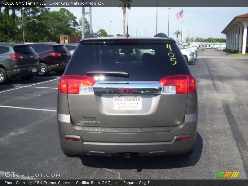 Cyber Gray Metallic / Jet Black 2010 GMC Terrain SLE