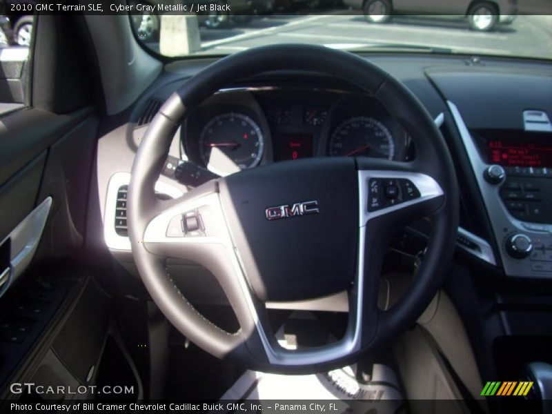 Cyber Gray Metallic / Jet Black 2010 GMC Terrain SLE