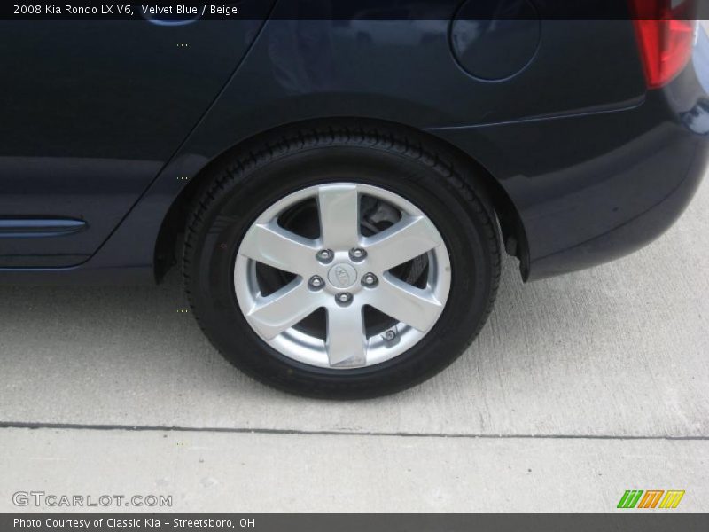 Velvet Blue / Beige 2008 Kia Rondo LX V6