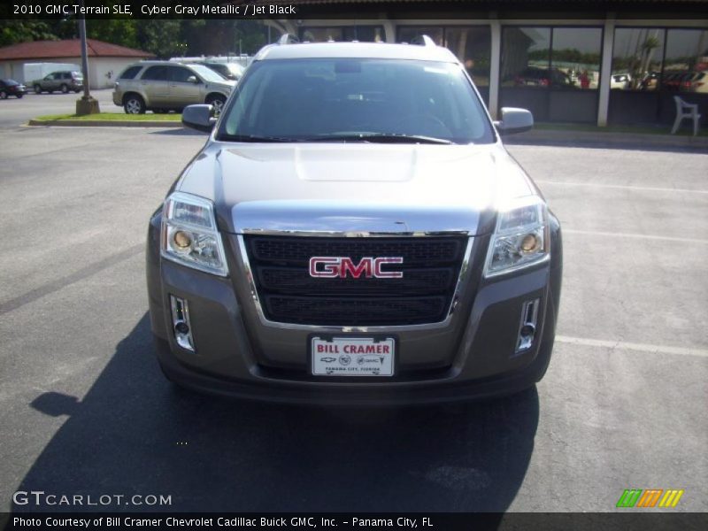 Cyber Gray Metallic / Jet Black 2010 GMC Terrain SLE