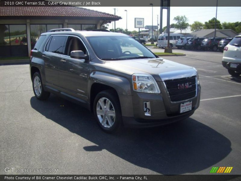 Cyber Gray Metallic / Jet Black 2010 GMC Terrain SLE
