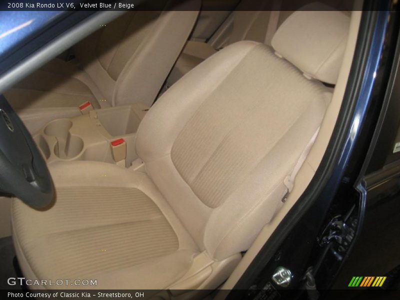 Velvet Blue / Beige 2008 Kia Rondo LX V6