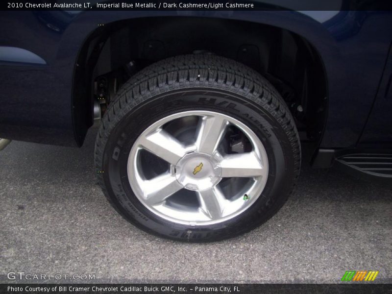 Imperial Blue Metallic / Dark Cashmere/Light Cashmere 2010 Chevrolet Avalanche LT