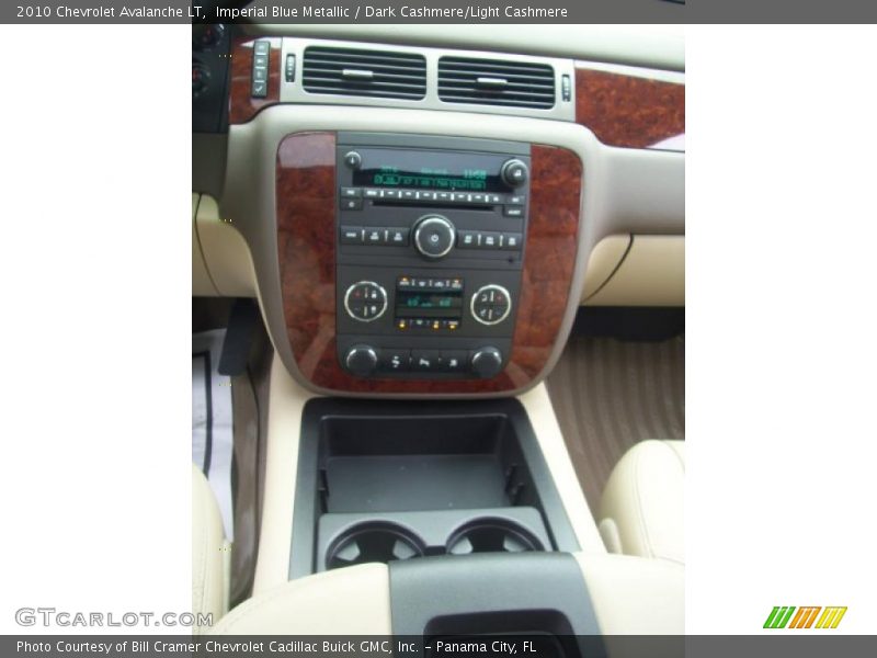 Imperial Blue Metallic / Dark Cashmere/Light Cashmere 2010 Chevrolet Avalanche LT