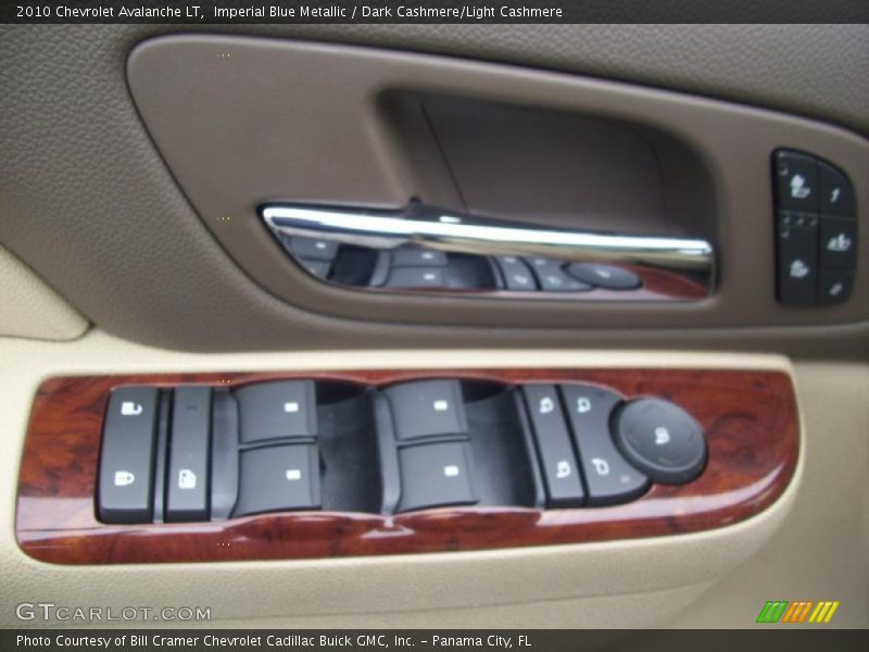 Imperial Blue Metallic / Dark Cashmere/Light Cashmere 2010 Chevrolet Avalanche LT