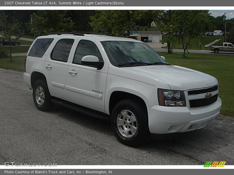Summit White / Light Cashmere/Ebony 2007 Chevrolet Tahoe LT 4x4