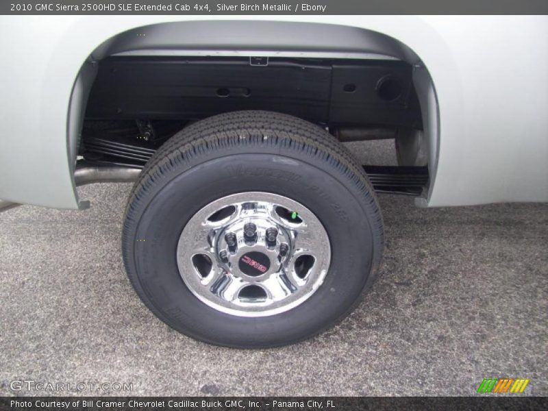 Silver Birch Metallic / Ebony 2010 GMC Sierra 2500HD SLE Extended Cab 4x4
