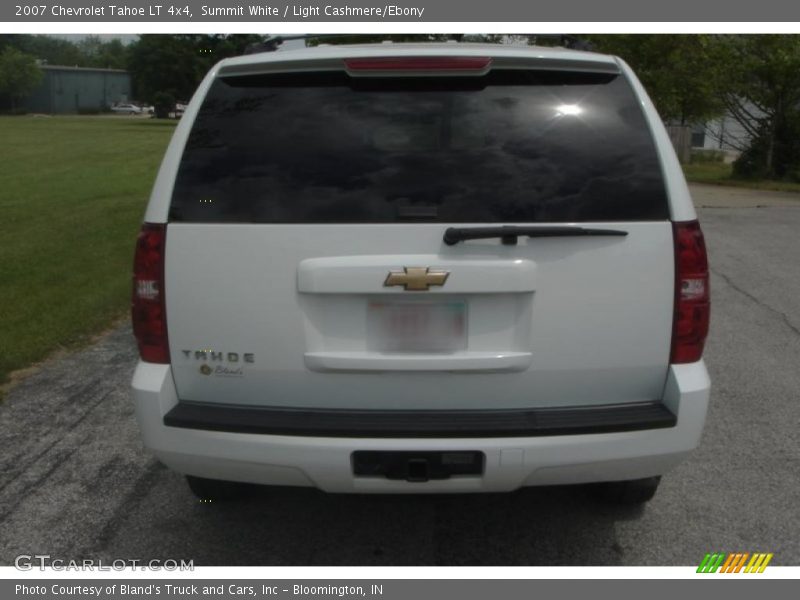 Summit White / Light Cashmere/Ebony 2007 Chevrolet Tahoe LT 4x4