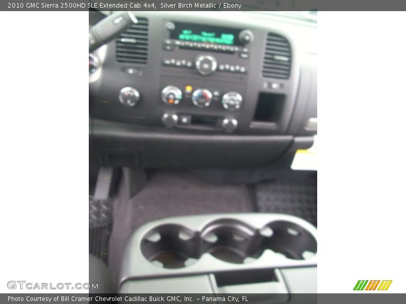 Silver Birch Metallic / Ebony 2010 GMC Sierra 2500HD SLE Extended Cab 4x4