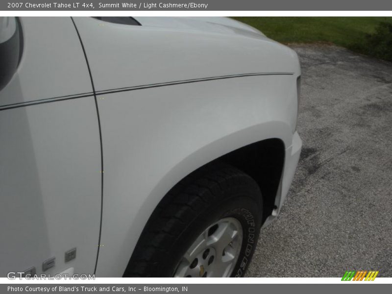 Summit White / Light Cashmere/Ebony 2007 Chevrolet Tahoe LT 4x4