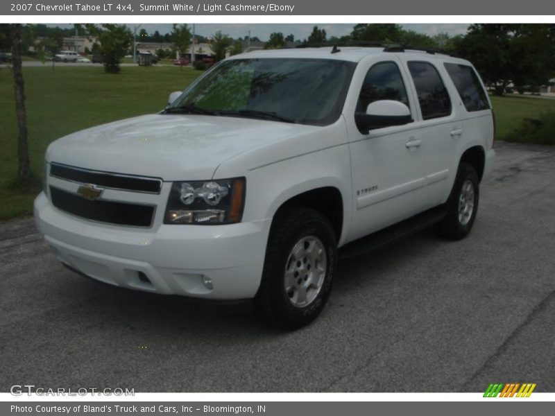 Summit White / Light Cashmere/Ebony 2007 Chevrolet Tahoe LT 4x4