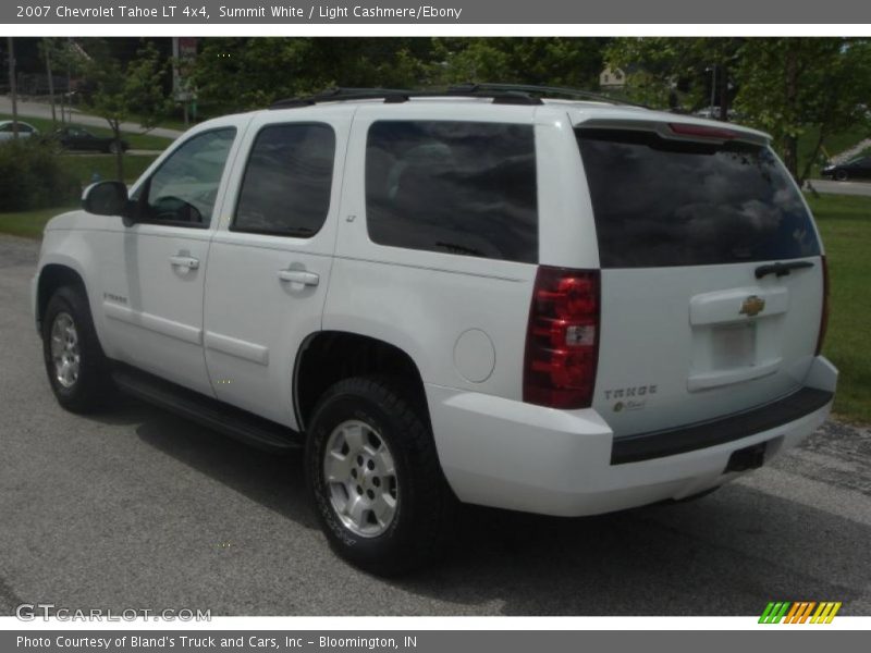 Summit White / Light Cashmere/Ebony 2007 Chevrolet Tahoe LT 4x4