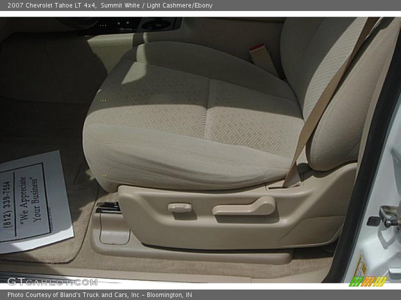 Summit White / Light Cashmere/Ebony 2007 Chevrolet Tahoe LT 4x4