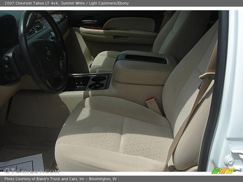 Summit White / Light Cashmere/Ebony 2007 Chevrolet Tahoe LT 4x4