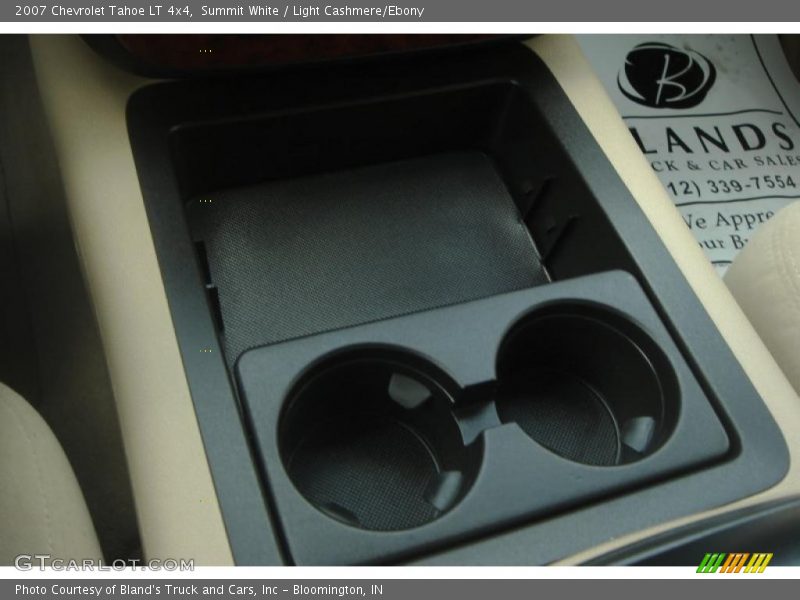 Summit White / Light Cashmere/Ebony 2007 Chevrolet Tahoe LT 4x4