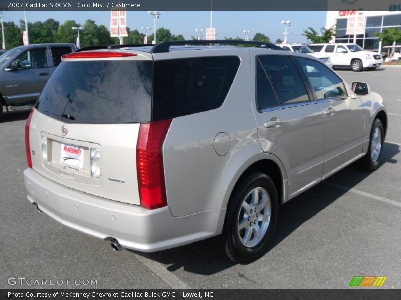 Gold Mist / Cashmere 2007 Cadillac SRX V6