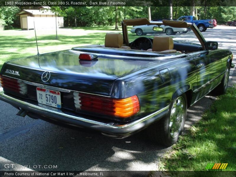 Dark Blue / Palomino 1983 Mercedes-Benz SL Class 380 SL Roadster